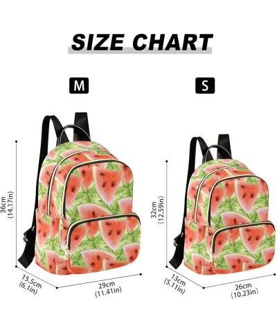 Watermelon Backpack Purse for Women Anti-theft Small Fashion Travel Backpack HandBag Back Pack Lady Gifts,M Medium $18.19 Bac...