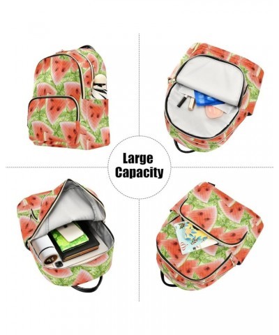 Watermelon Backpack Purse for Women Anti-theft Small Fashion Travel Backpack HandBag Back Pack Lady Gifts,M Medium $18.19 Bac...