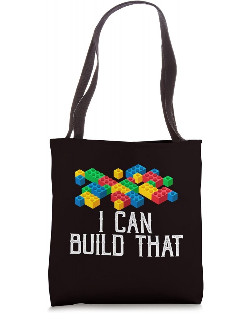 Bricks Blocks - I Can Build That Tote Bag $10.29 Totes