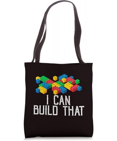 Bricks Blocks - I Can Build That Tote Bag $10.29 Totes