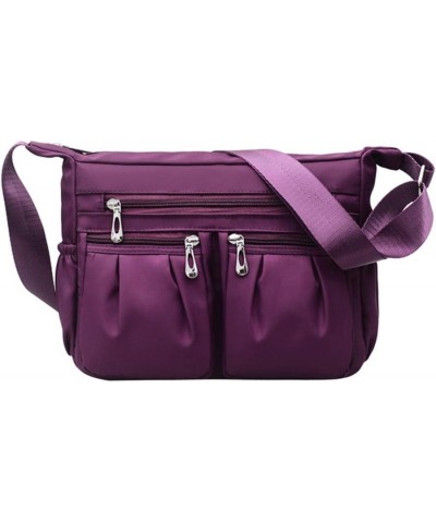 Purse Shoulder Bag Crossbody Bags For Women 2020 Ladies Luxury 1Pc Handbags Purple $10.91 Shoulder Bags