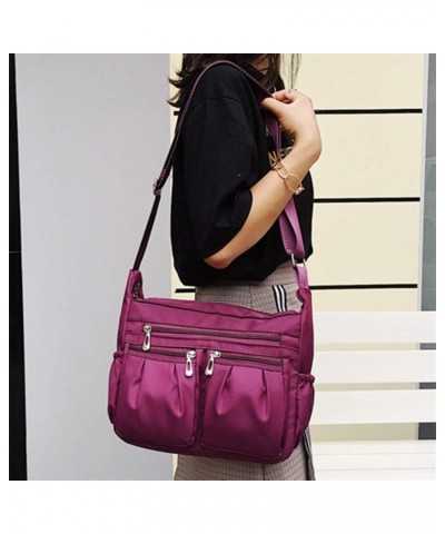 Purse Shoulder Bag Crossbody Bags For Women 2020 Ladies Luxury 1Pc Handbags Purple $10.91 Shoulder Bags