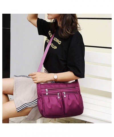 Purse Shoulder Bag Crossbody Bags For Women 2020 Ladies Luxury 1Pc Handbags Purple $10.91 Shoulder Bags