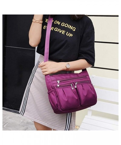 Purse Shoulder Bag Crossbody Bags For Women 2020 Ladies Luxury 1Pc Handbags Purple $10.91 Shoulder Bags