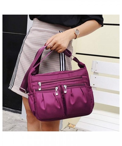 Purse Shoulder Bag Crossbody Bags For Women 2020 Ladies Luxury 1Pc Handbags Purple $10.91 Shoulder Bags