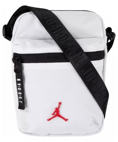 Air Jordan Airborne Crossbody Festival Bag, Unisex, Small White $23.09 Crossbody Bags