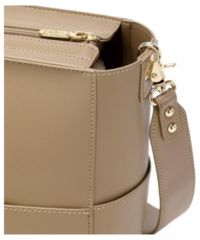 Wrangler Bucket Handbags for Women Crossbody Shoulder Purse with Organizer Insert Starfish Khaki $20.70 Totes