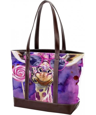 Tote Bag for Women, Large Tote Bags for Women, Women's Tote Handbags, Watercolour Abstract Art Flower Floral, Womens Tote Bag...