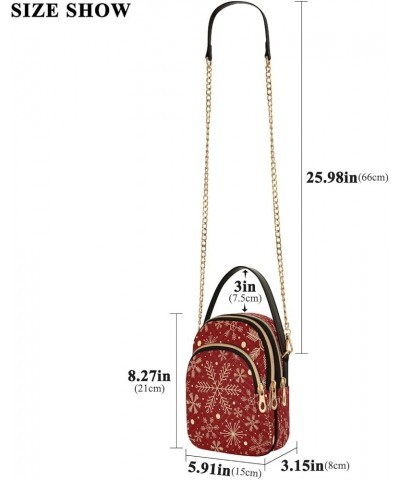 Small Chain Crossbody Travel Bag Handbag Cell Phone Purse for Women Multicolor 1 $9.24 Crossbody Bags