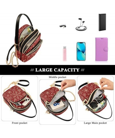 Small Chain Crossbody Travel Bag Handbag Cell Phone Purse for Women Multicolor 1 $9.24 Crossbody Bags