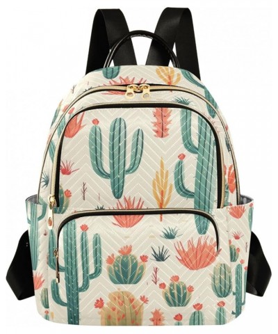 Mini Backpack Purse for Women, Cactus Desert Travel Bag Casual Daypack Shoulder Bag Medium $13.76 Backpacks