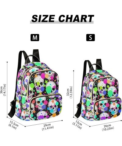 Travel Backpack Purse for Women Fashion Anti-theft Work Casual Rock Skull Daypack Shoulder Bag Medium Size Small $20.71 Backp...