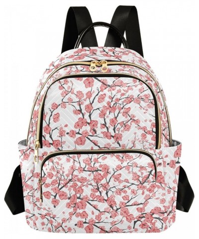 Japanese Flower Women's Backpack Purse Causal Daypack Work Travel College Business Trip Bag Shoulder Bag Medium $21.23 Backpacks