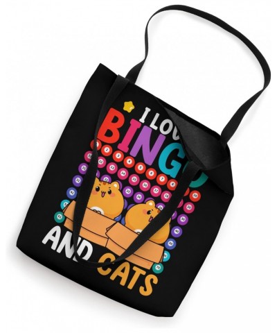 Animal Cat Lover Lotto Bingo Player Pet Gambling Hobby Bingo Tote Bag $15.67 Totes