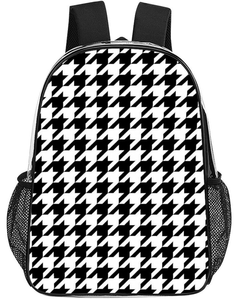 Clear Backpack for Stadium Approved Events Clear Backpack Compatible with Pink Autism Awareness Ribbon for Concert Sport Even...