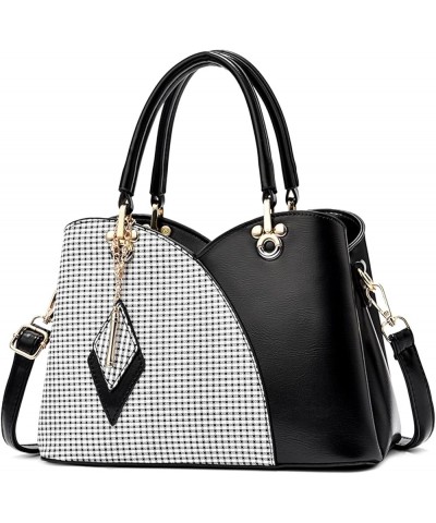 Fashion Womens Handbag Shoulder Bag Crossbody Bag Large Capacity Black $28.69 Shoulder Bags