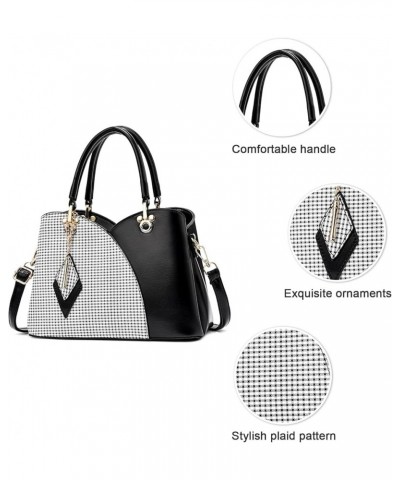 Fashion Womens Handbag Shoulder Bag Crossbody Bag Large Capacity Black $28.69 Shoulder Bags