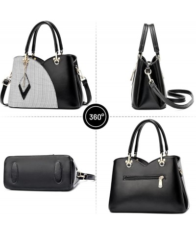 Fashion Womens Handbag Shoulder Bag Crossbody Bag Large Capacity Black $28.69 Shoulder Bags