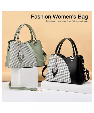 Fashion Womens Handbag Shoulder Bag Crossbody Bag Large Capacity Black $28.69 Shoulder Bags