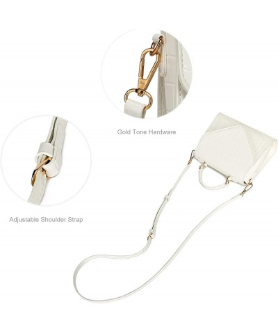 Mini Purses for Women Trendy Small Handbags White $12.88 Handbags