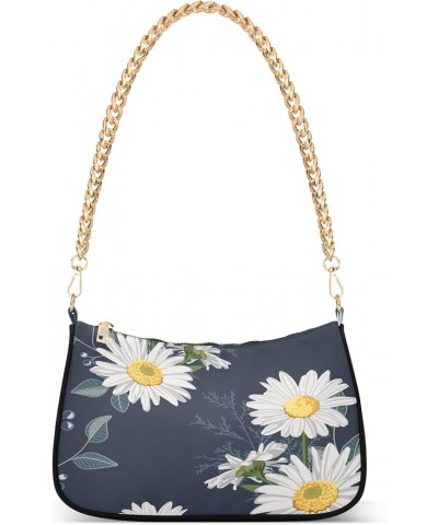 Bohemian Sun Moon Women Shoulder Bag Mini Purse Floral Daisy $15.29 Shoulder Bags