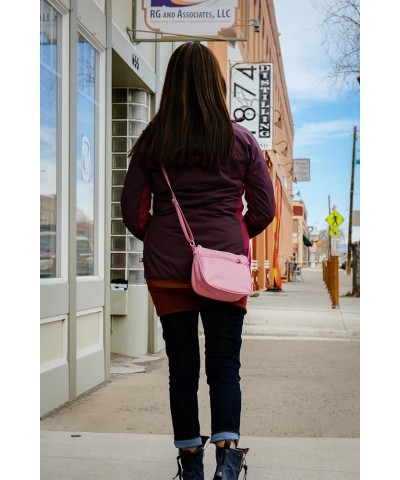 Lark RFID Blocking Zippered Crossbody Travel Bag Cherry Blossom $17.20 Crossbody Bags