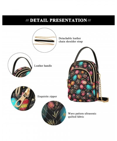 Easter Eggs Small Crossbody Purses for Women Crossbody Bags Fanny Packs Handbags Wallet Cell Phone Shoulder Purse for Women 2...