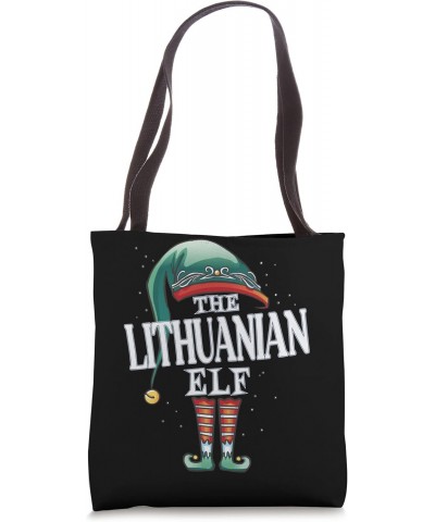 Lithuanian Elf Christmas Group Xmas Pajama Party Tote Bag $14.63 Totes