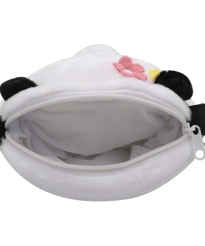 Cute Panda Plush Crossbody Purse Small Fluffy Satchel Shoulder Bag Messenger Bag Handbag Purse for Women Panda White $9.79 Sa...