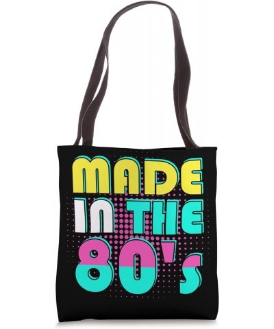 80's The 80s Vintage Men Women Music Retro Eighties Tote Bag $15.93 Totes