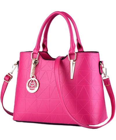 Sweet Korea Style Shoulder Handbag for Womens and Girls and Ladies Rose $16.91 Handbags