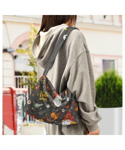 Multicolor Roses Women's Shoulder Handbags, Bags for Women Handbag, Autumn Handbags Halloween Devil Gnome Cute $11.99 Shoulde...