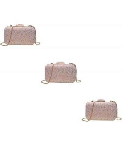 2pcs Sequin Bag Evening Bag Glitter Crossbody for Women Crossbody Bags for Women Women's One Shoulder Pinkx3pcs $12.92 Evenin...