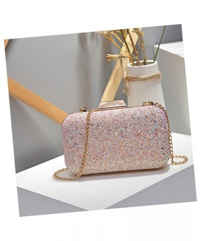 2pcs Sequin Bag Evening Bag Glitter Crossbody for Women Crossbody Bags for Women Women's One Shoulder Pinkx3pcs $12.92 Evenin...