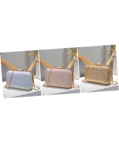 2pcs Sequin Bag Evening Bag Glitter Crossbody for Women Crossbody Bags for Women Women's One Shoulder Pinkx3pcs $12.92 Evenin...