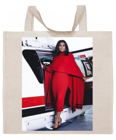 Taraji P. Henson - Cotton Photo Canvas Grocery Tote Bag IDPP584521 $16.74 Totes