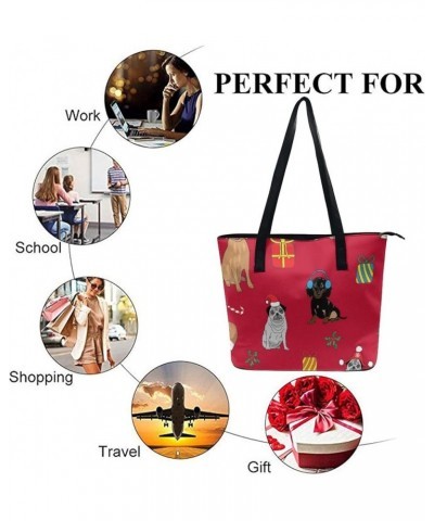 Large Capacity Work Tote Bags Leather Big Purses And Handbags Big Commuter Bag Color587 $15.59 Totes