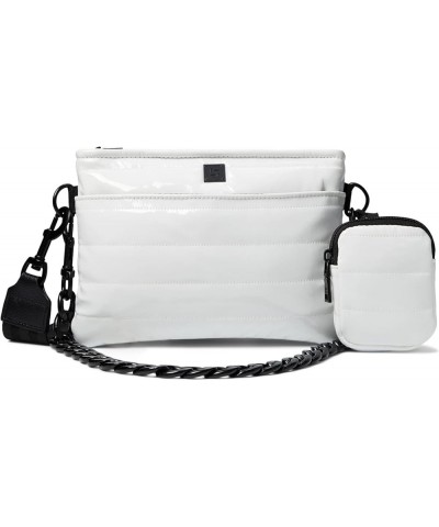 Downtown Crossbody White Patent $52.02 Crossbody Bags