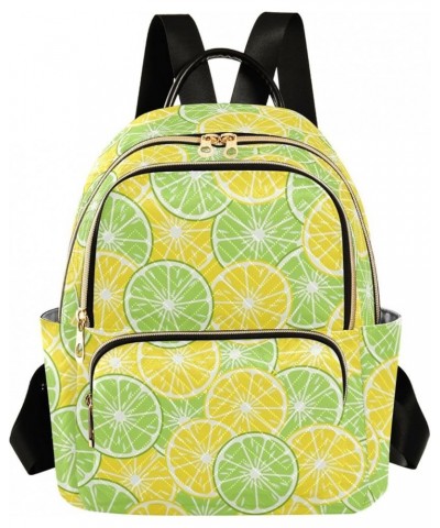 Lemons Backpack Purse for Women Anti-theft Small Fashion Travel Backpack Back Pack Weekend Bag,S Small $13.95 Backpacks