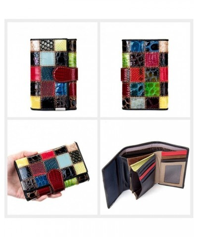 Wallets for Women Genuine Leather Multi Color $41.44 Wallets