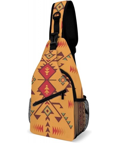 Native Southwest American Indian Aztec Sling Bags Men And Women Shoulder Backpack Chest Bag Cross Body Chest Sling Backpack. ...