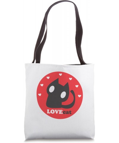 LOVEcat - For cat lovers! Tote Bag $12.76 Totes