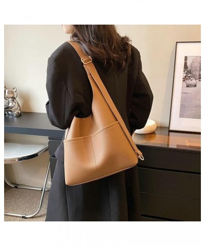 Classic Crossbody Bags for Women Trendy Large Hobo Bags for Women Satchel Shoulder Bag Bag with Pouch Travel Work 2023 Coffee...