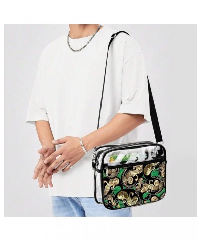 Clear Shoulder Handbag Fashion Waterproof Shoulder Bag With Adjustable Strap Color69 $16.77 Totes