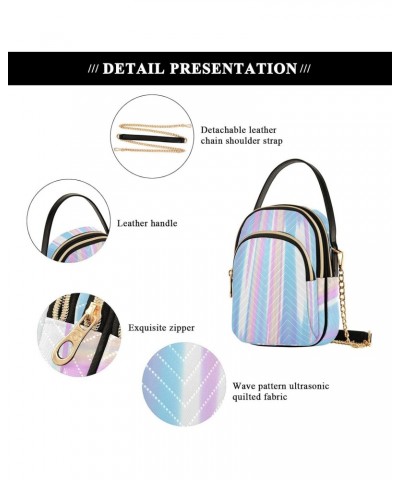 Women's Crossbody Handbags Clutch Phone Purse Shiny Pastel Colors Stylish Shoulder Bag with Detachable Chain Strap $14.55 Sho...