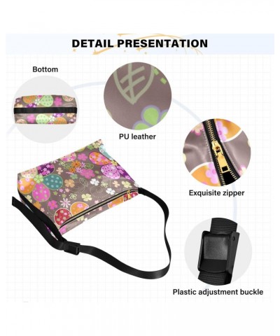 Colorful Floral Flowers Tote Bag for Women Large Hobo Bags Womens Cross Body Purses Shopping Work Bag with Adjustable Strap f...