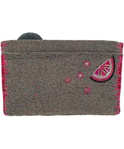 Pink Martini Beaded Crossbody Clutch Handbag, Multi $68.95 Clutches