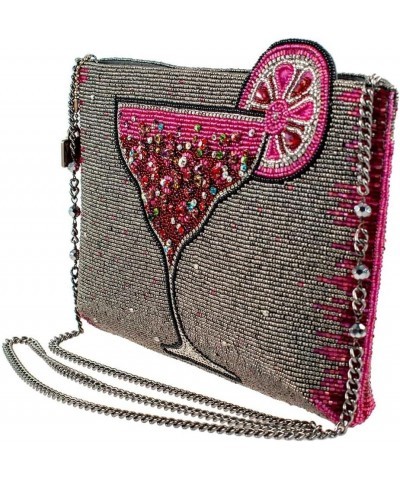 Pink Martini Beaded Crossbody Clutch Handbag, Multi $68.95 Clutches