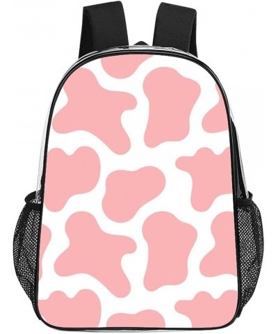 Clear PVC Backpack Compatible with Cute Cartoon Horse Watercolor Wild Horses, Stadium Approved Backpack with Adjustable Strap...