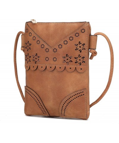 Crossbody Bag for Women, Vegan Leather Designer Crossover Lady Handbag Small Messenger shoulder bag Beige Amentia $15.07 Shou...